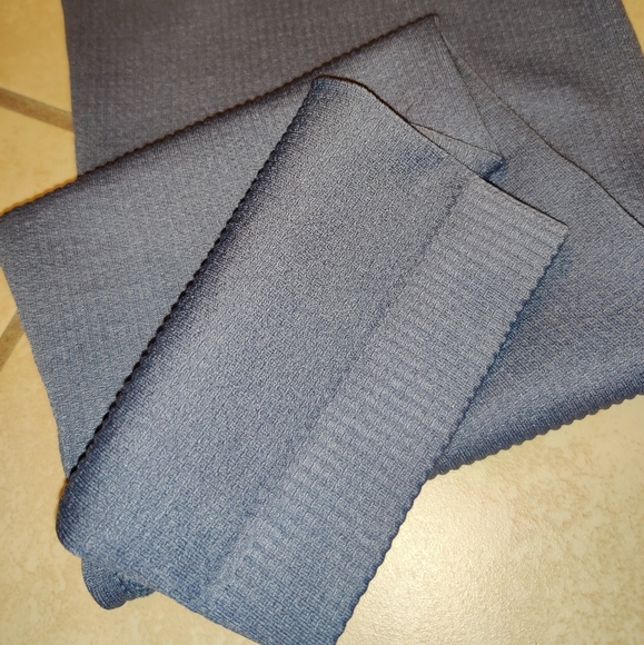 Sexy High Waist Spandex Tights Navy Dark Gym Pants Yoga Tights - Picture 3 of 7